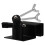Monteringsbeslag til solcellelampe, sort, 1 stk. 1