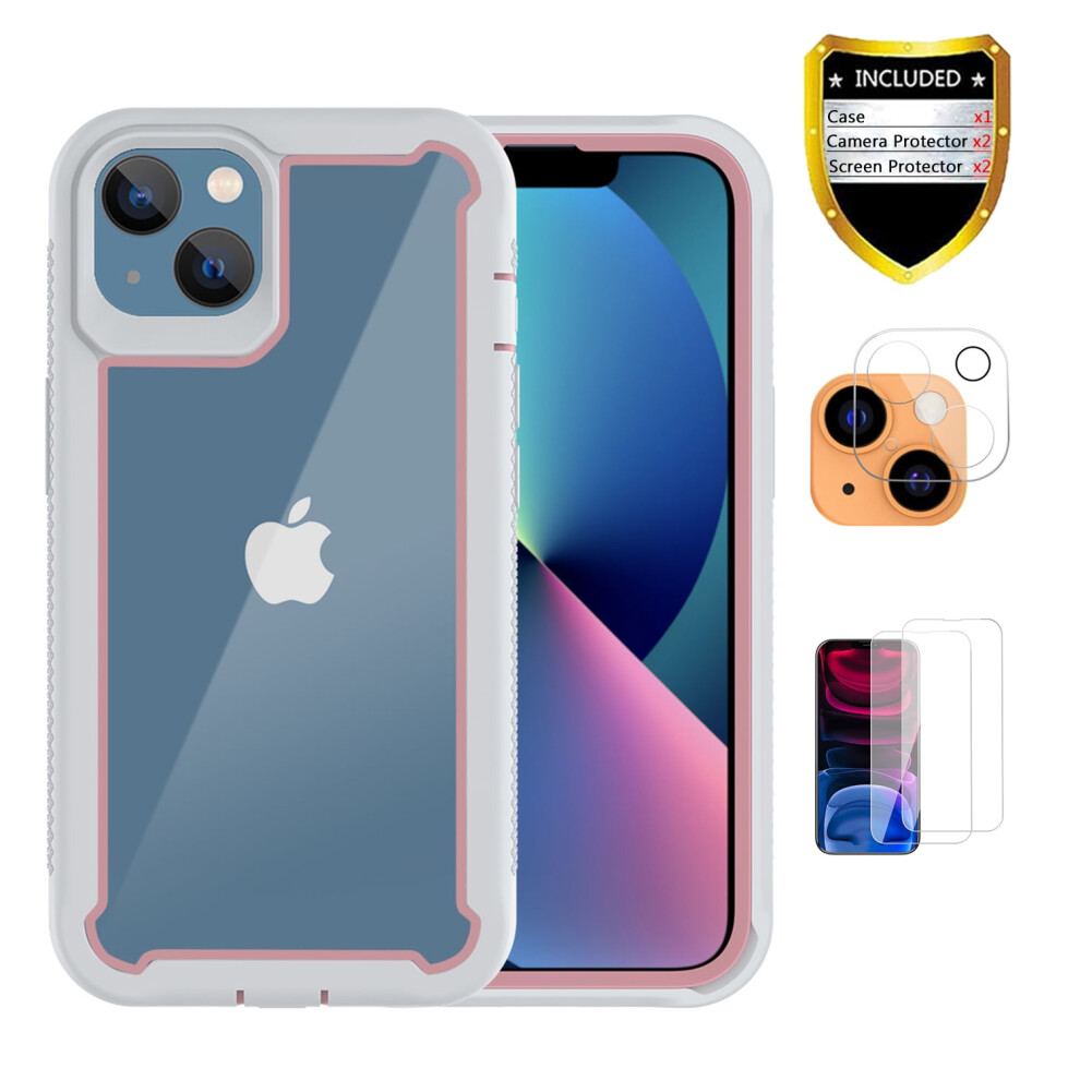 Xihaiying Iphone 13 Mini Clear Pc Case With Screen And Lens 9065194752921