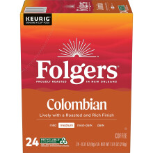 Colombianskt kaffe, medelrostat K-Cup, 24 st