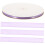 Lavendelfärgat polyesterbröllopsband 9140 mm  6 mm  0,1 mm 5