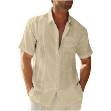 Men's Summer Gradient Short Sleeve Round Neck Tee