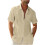 Men's Summer Gradient Short Sleeve Round Neck Tee 1