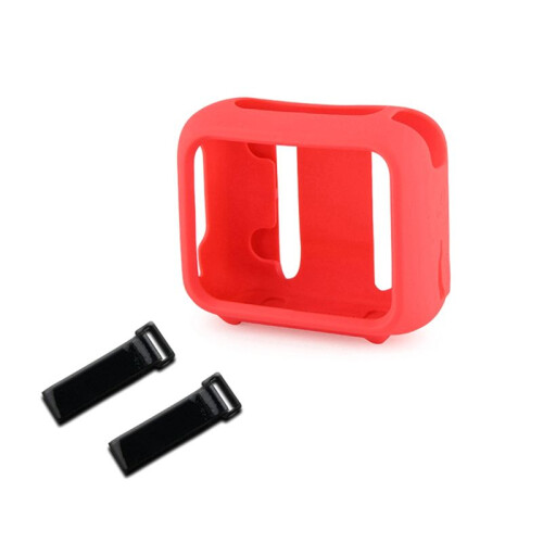 Protective Silicone Case for  Go 4 Shockproof Case with Mounting Strap Ideal for Transporting Your Speaker Red