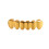 Necvior removable grillz set top and bottom 1 pair 2