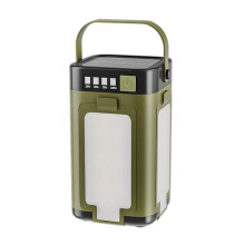 QenASHaing Solar-Campinglaterne mit Powerbank 2000mAh 6