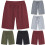 Herreshorts ensfarget med lommer XL 1