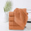 Face Towels Satin Plain Adult Thickened 5pcs 6