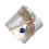 Sterling Silver Dragonfly Ring with Sapphire and Diamonds 1