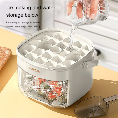 Countertop Sonic Ice Maker with Handle Portable 26 lbs/day 1