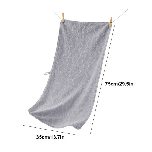 Microfiber Coral Fleece Bath Towel 75x35 cm 2