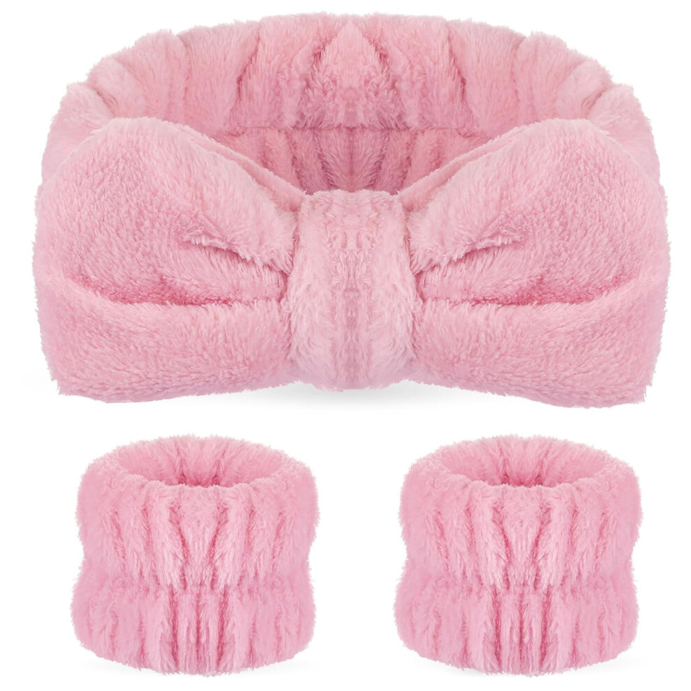 Face Wash Headband Set for Women 3 pcs