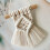 Mini-Makramee-Wandbehang im Boho-Stil mit Quasten 1