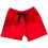 Shorts pour garçons Itsun, rouge uni, 3-4 ans 1