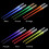 Glowing Chopsticks Purple Light Stick 1 Pair 3