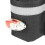 Fahrradgepäckträgertasche, isoliert, 10 l, Grau 4