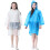 Kids Rain Poncho EVA Reusable 2-Pack for Ages 6-14 1