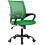 Mesh Office Chair with Arms and Wheels Green 1