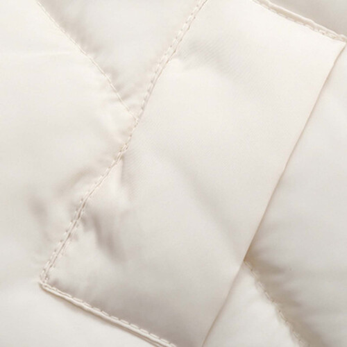 Barn fleecefodrad vintertermoväst i beige 2
