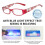 Lesebrille, lila Gestell, +2,50 Dioptrien 2