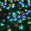 Solar Flower String Lights Outdoor Decor 20 LED 6
