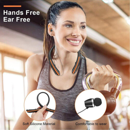 IPX6 Vattentäta Bluetooth-hörlurar med nackband 1
