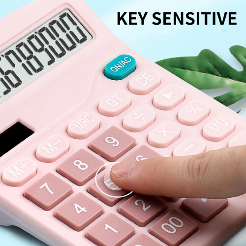 Mini Desktop Calculator 8-Digit LCD Pocket Size 2