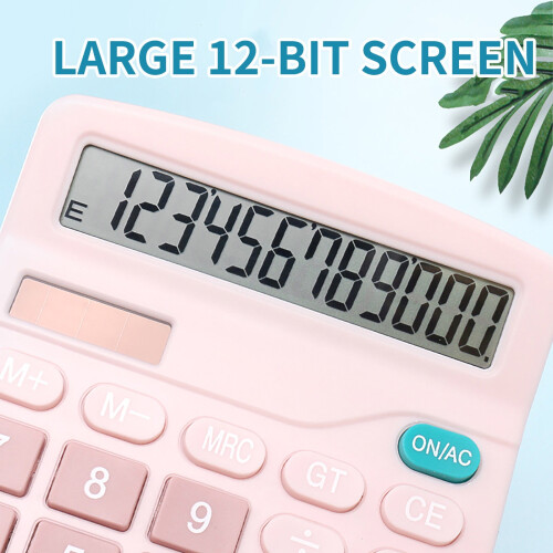 Mini Desktop Calculator 8-Digit LCD Pocket Size 1