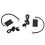 2Set Radio Audio Adapter  AUX Cable for  Camry  RAV4 Microphone Handsfree Music Interface Disc Box 1