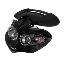 Luces para motocicleta, luces para carenado de motocross, faros delanteros para motocicleta, faros delanteros para motocross