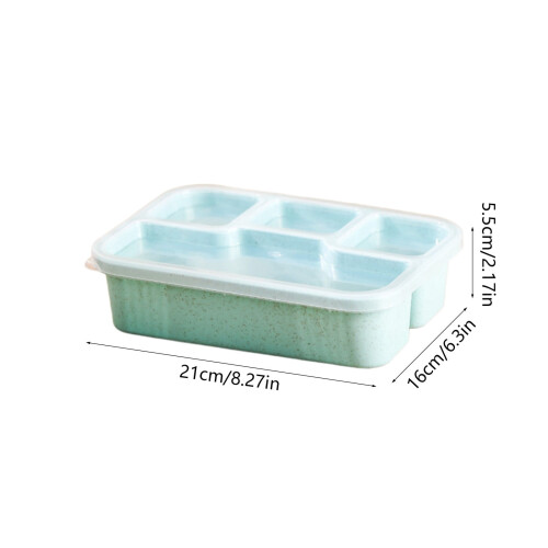 Snack Tray Food-Grade 4-Compartment Leak-Proof 2