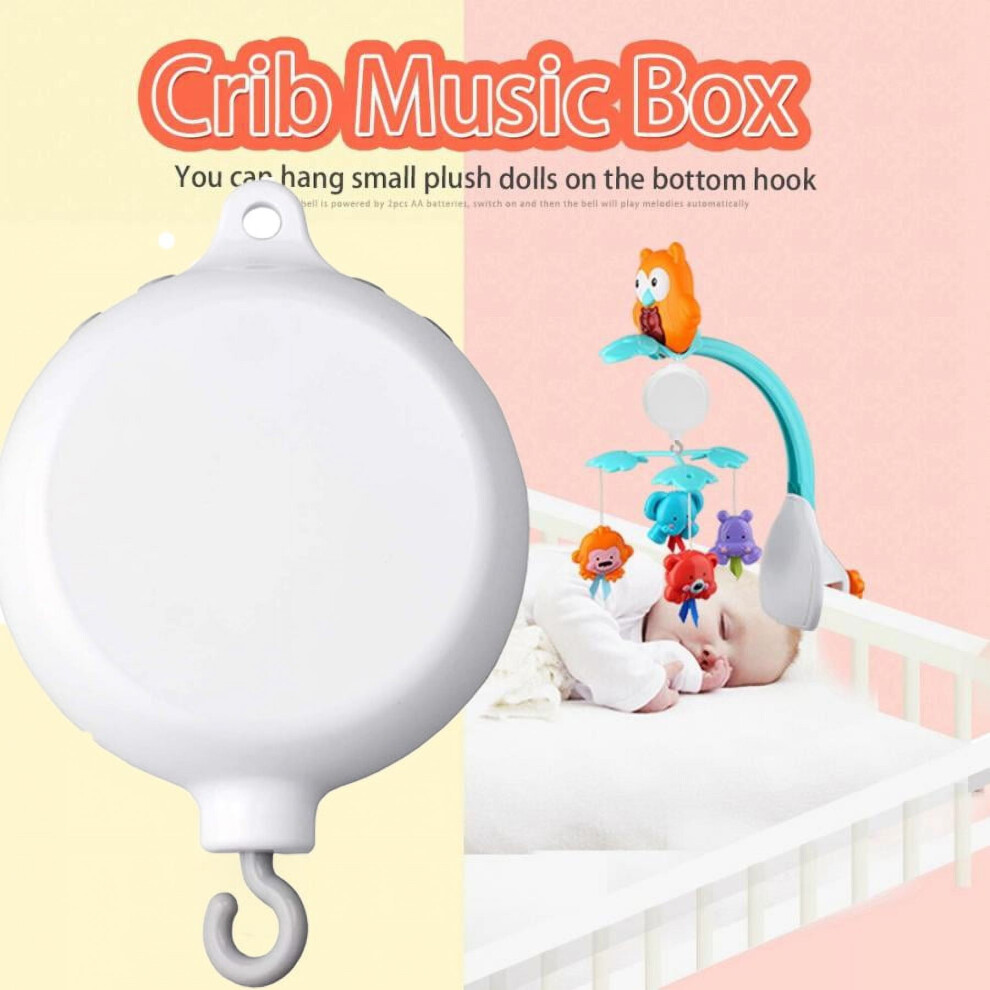 Baby Crib Mobile Battery-Operated 35 Tunes