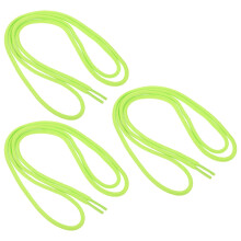Shoelace light green polyester 3 pairs 47x0.2 in