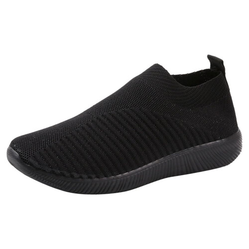 Women's Running Shoes Mesh Sole Black Size 9.5