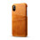 iPhone XS Max skinndeksel lysebrunt 3