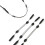 Justerbar brillesnor Sort Voksen 23-35cm 8