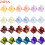 Mini Hair Claw Clips Plastic No-Slip 24pc Assorted Colors 1