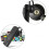 Bluetooth handsfree sluchátka černá mini 8
