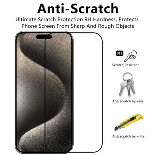 Edzett üveg képernyővédő iPhone15Pro Max2db-hoz 2
