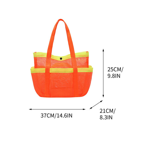 Mesh Swimming Bag with Multiple Pockets 1 1