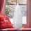 White Mini Bottle Brush Christmas Tree 9.84 Inch with 8
