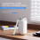 80 Pcs Car Humidifier Sticks Cotton Filter Refill Sticks Filter Replacement Wicks for Portable Ultrasonic Aroma Diffuser 5