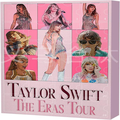 Ημερολόγιο Advent Taylor Swift από ακρυλικό, 24 τεμάχια 2