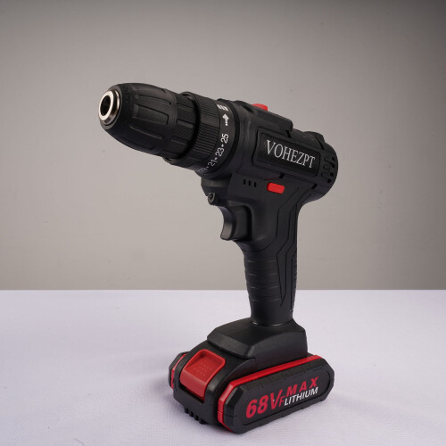 Electric Cordless Drill Driver 2 Speed 68VF with 2