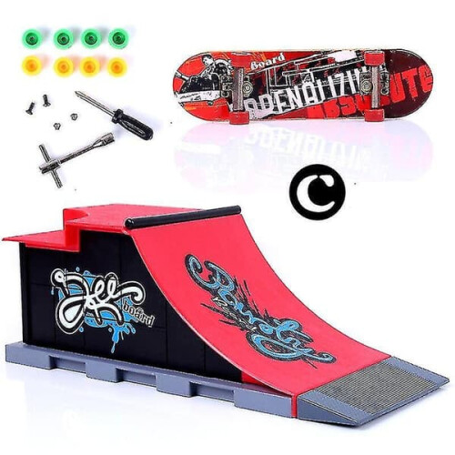 Set di mini rampe da skatepark per dita 2