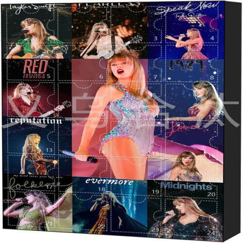 Ημερολόγιο Advent της Taylor Swift με 24 κούκλες και μπρελόκ