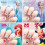 Αυτοκόλλητα Νυχιών Disney Princess 100 Τεμάχια Πολύχρωμα 3