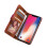Retro peněženka pro iPhone XS Max modrá 5