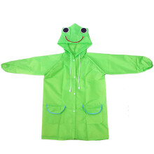 Kids waterproof rain jacket with hood for boys and girls