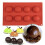 Silikonekugleform til is, chokoladegelé, 24 hulrum 7