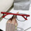 Lesebrille Schwarz Stärke 4,00 6